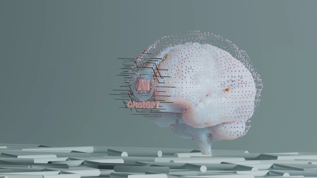 Human brain illustration showing how can high cortisol cause brain fog and affect focus