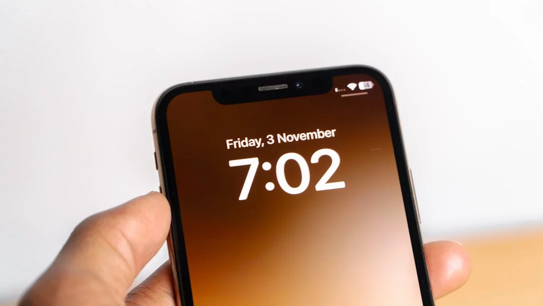 No-Phone Morning Routine: 9 Proven Benefits + Distraction-Free Templates Phone showing morning time during a 14-day experiment highlighting no phone morning routine benefits for focus