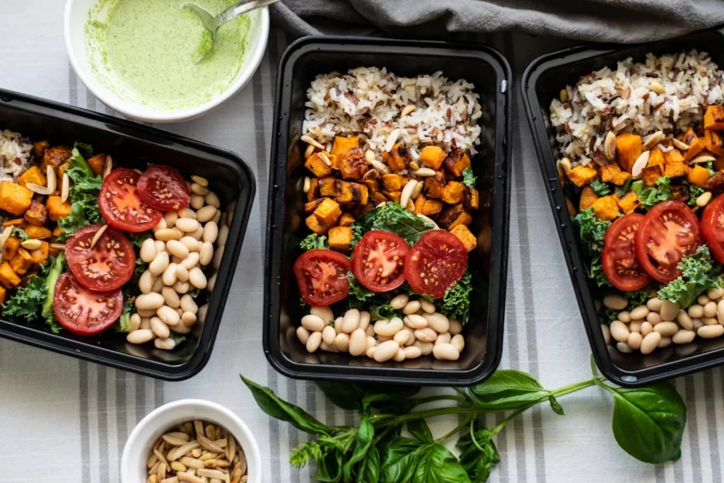 7-Day MIND Diet for Brain Health: What the Research Shows Meal prep trays with brain-healthy foods for a 7 day MIND diet plan