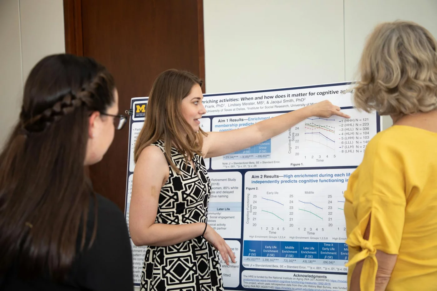 Dual N-Back Training: Does It Really Increase IQ? Researcher answers FAQs on whether does dual n back increase iq, using a cognitive science poster in discussion