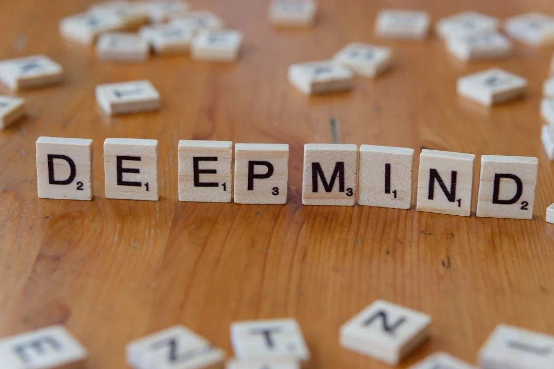 Dopamine, Motivation, Focus, and Learning: 7 Practical Habits Scrabble tiles spelling deep mind on a wooden table, symbolizing dopamine and learning and memory