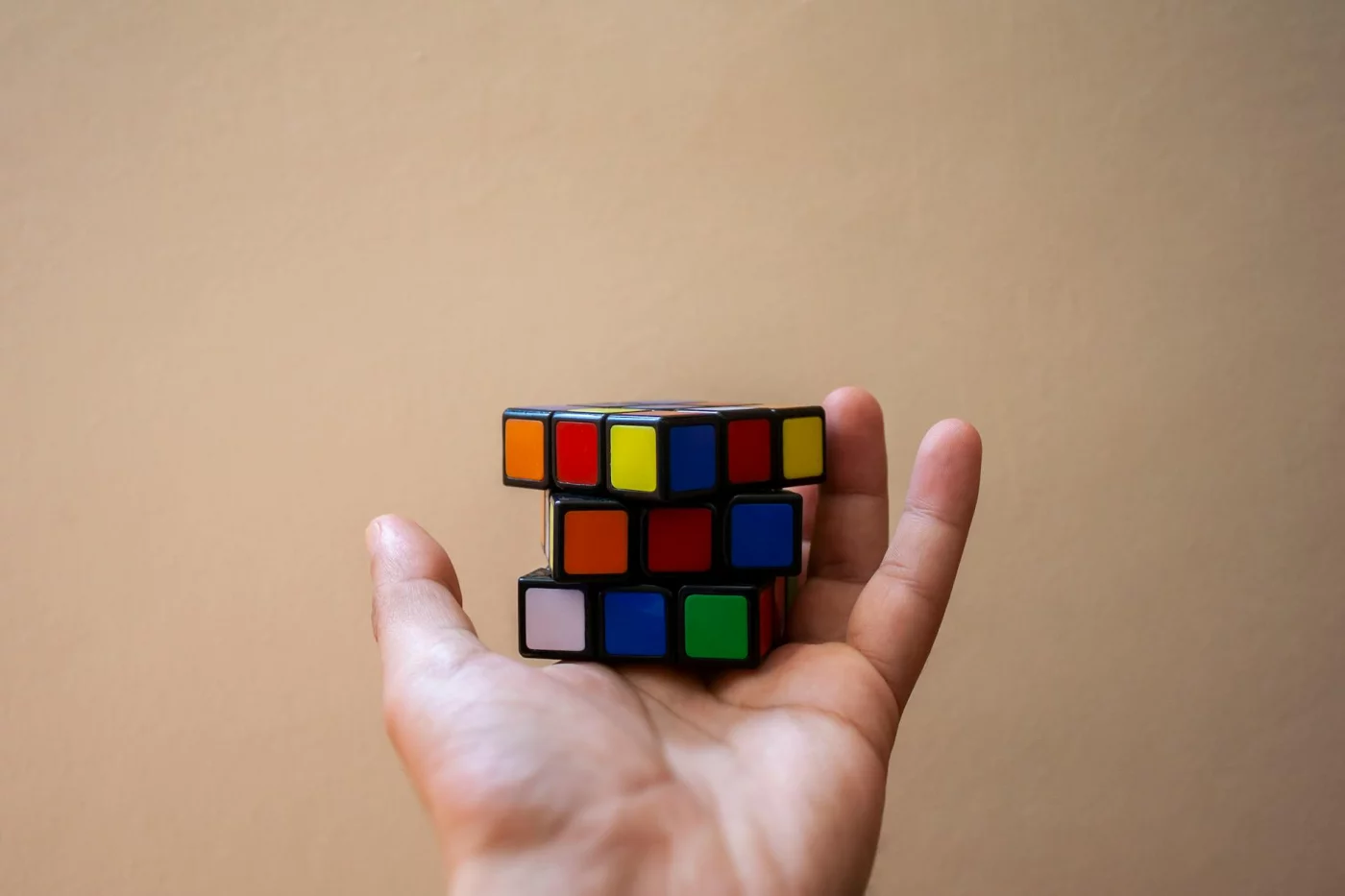 Solving a colorful Rubik's Cube shows how do you increase neuroplasticity in the brain through mental exercise