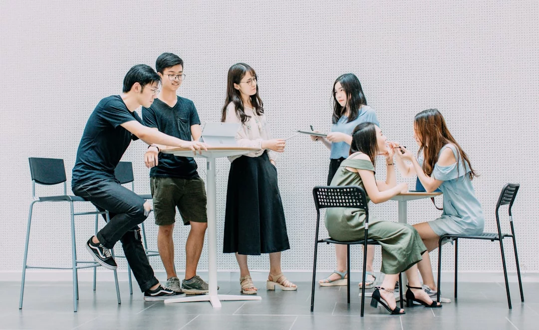 7 Brain-Based Habits to Improve Communication Skills for Students Office meeting showing real-world examples of how to improve communication skills for students and avoid common mistakes