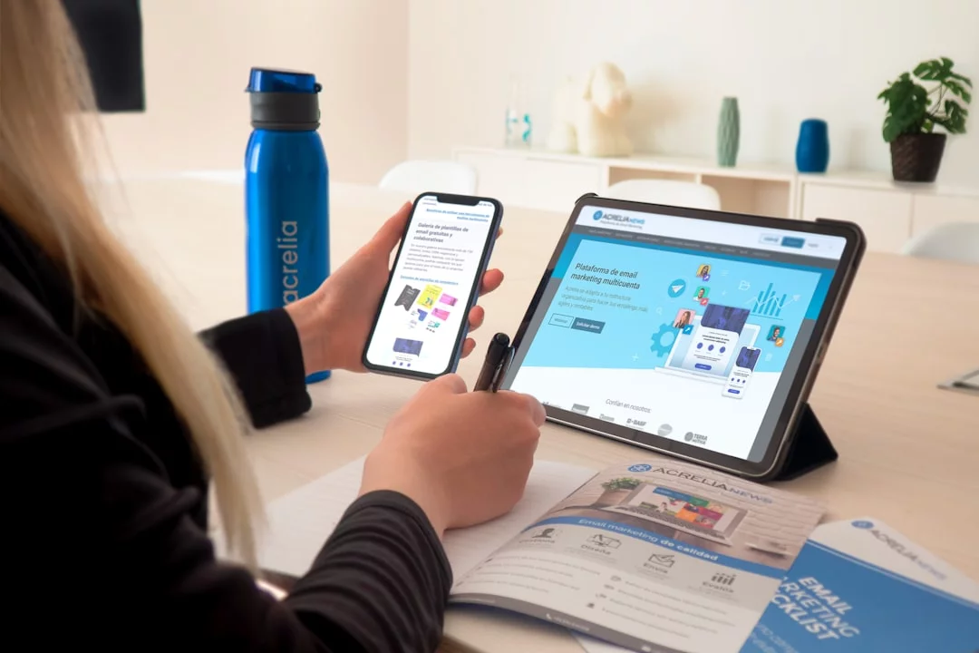 How to Learn a Language With Netflix in 7 Smart Steps Woman using a tablet to explore subtitles and tools for how to learn language with Netflix effectively