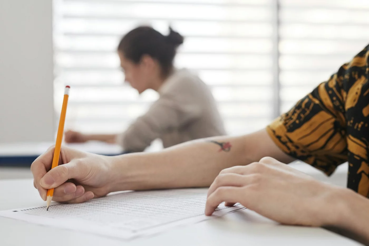 Human Benchmark Is Trending: What Online Memory Tests Really Measure Student completing a sage test online free practice exam, raising questions about score accuracy and trust