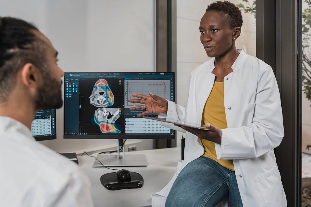 What Part of the Brain Controls Motivation? Man pointing at a computer during an FAQ on what part of the brain controls motivation